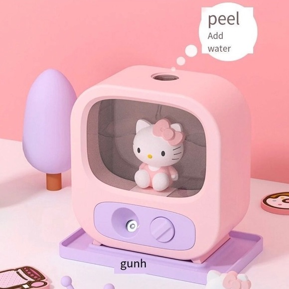 Sanrio-Hello Kitty TV Humidifier Diffuser & Light - Picture 8 of 16
